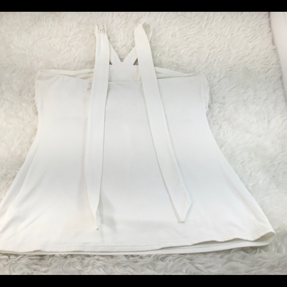 WHBM HALTER TOP SEQUINS SPARKLE AND BEADS S - Picture 3 of 8